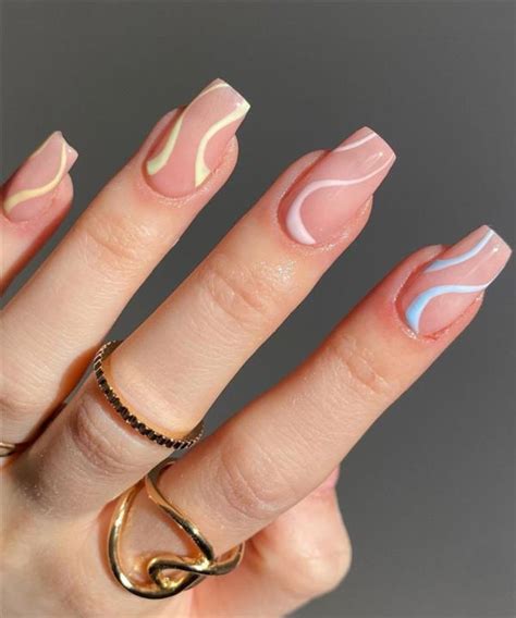 Spring Nails 40 Alluring Short Pastel Nails For 2021 Hi Beauty Girl
