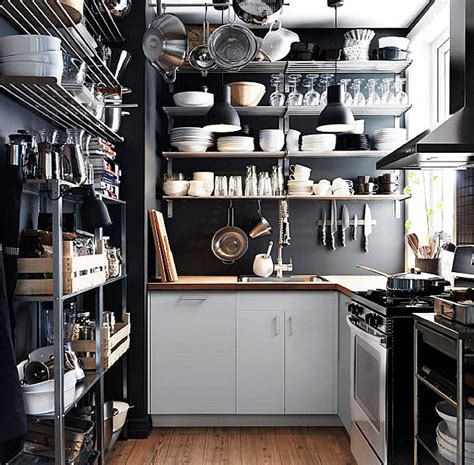 Add Sleek Shine To Your Kitchen With Stainless Steel Shelves