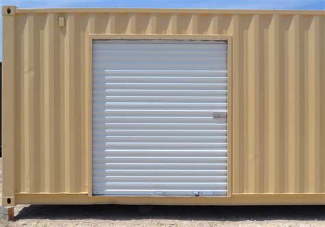 Shipping Container With Roll Up Doors Falcon Structures