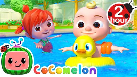 Swimming Song Cocomelon Nursery Rhymes Colors For Kids Youtube