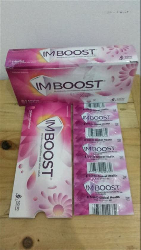 Jual Promo Imboost tablet isi 5 vitamin daya tahan tubuh di lapak doublesh doublesh