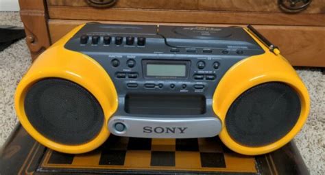 Sony Cfd 980bk Cdcassette Boombox For Sale Online Ebay