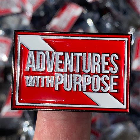 Collector Pins Adventures With Purpose Soft Enamel Pin