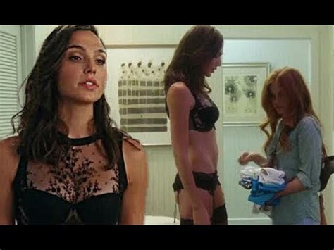 Wonder Woman Gal Gadot Sexy Lingerie Scene Youtube