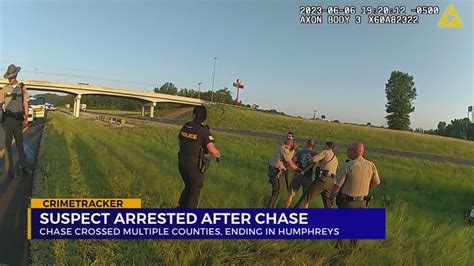 Suspect Arrested After High Speed Chase Spans Multiple Counties Youtube