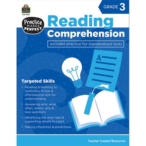 Reading Comprehension Grade 3 Tcr3333 Teacher Created Resources