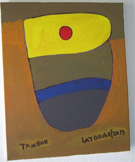 Tambordrum By Luis Treville Latouche Panama Latin American Art