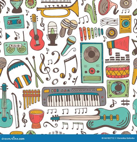 Music Doodle Stock Illustrations 42191 Music Doodle Stock
