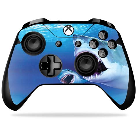 Mightyskins Skin For Microsoft Xbox One X Controller Great Whites