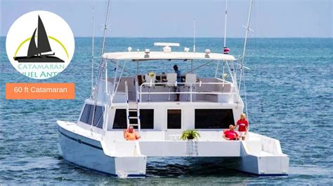 60 Ft Luxury Catamaran Boat Manuel Antonio Costa Rica