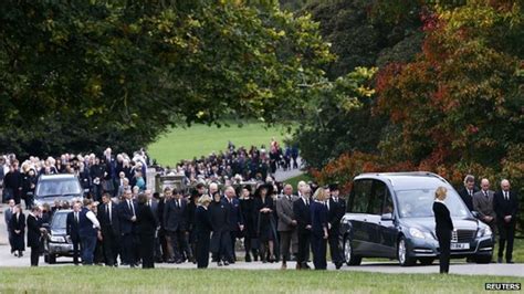 Chatsworth Funeral For Dowager Duchess Of Devonshire Bbc