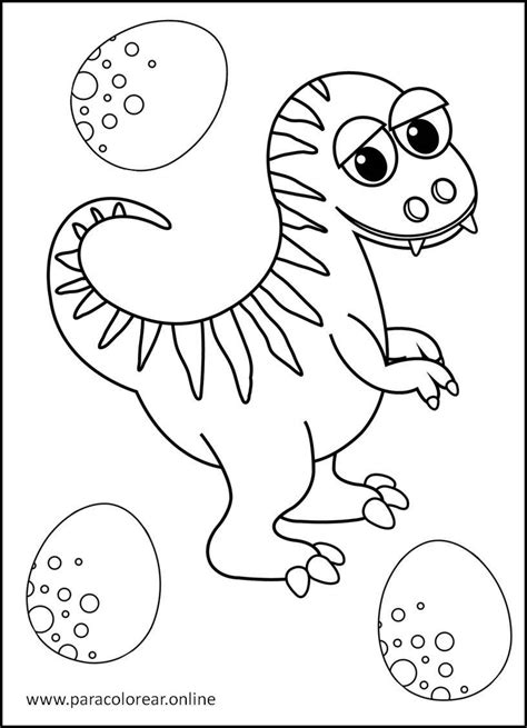 Dibujos De Ninos Dibujos Para Pintar Online Dinosaurios Images And