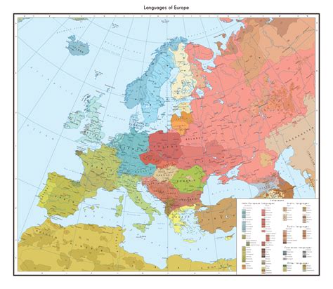 Ethnicity Map Europe