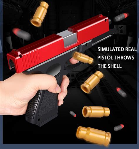Toy Gun Cool Fake Pistol Rubber Bullet Guns That Look Real Realistic