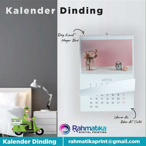 Jual Kalender Dinding Wall Calendar Shopee Indonesia