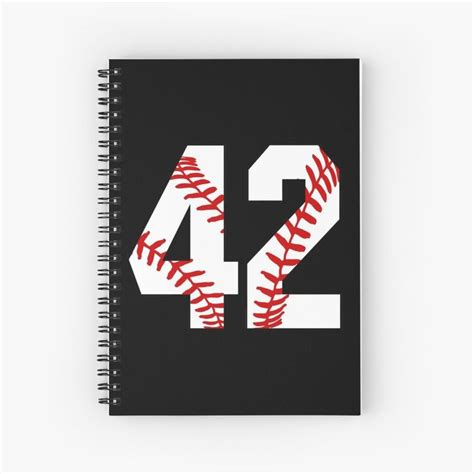 Number Forty Two 42 Baseball Jersey Number 42 Ball Laces By