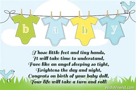 Welcome Baby Boy Poems