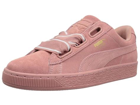 Puma Puma Womens Suede Heart Satin Wn Sneaker Pink Size 100