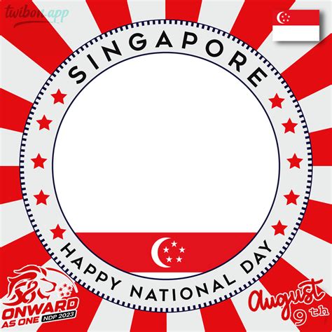 Singapore National Day Parade 2023 Picture Frame Template