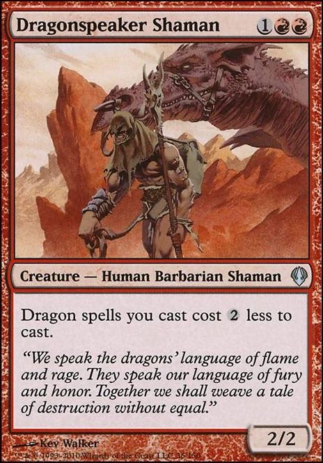 Dragon Artifacts Standard Mtg Deck