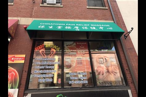 Chinatown Pain Relief Massage Boston Asian Massage Stores