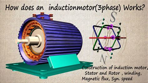 Phase Induction Motor Working Principle And Construction Images And