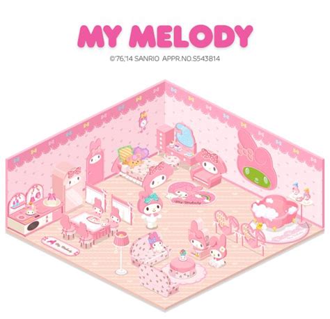Line Play Room My Melody Sanrio My Melody Melody Playroom