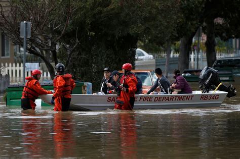 Residents In San Jose Start To Return Home As Waters From Historic Flooding Recede
