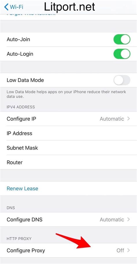 How To Setup Proxy Server Usage For Iphone And Ipad