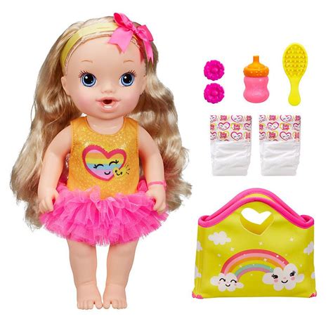 Baby Alive Darci S Dance Class Blonde Hair Doll By Hasbro Rayne And