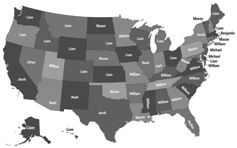 Here Were The Most Popular Baby Names In Each State In 2013 Popular
