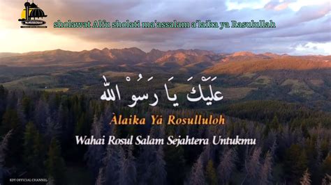 Full Lirik Sholawat Alfu Sholati Ma Assalam A Laika Ya Rasulullah S A W