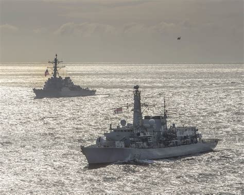 Us And British Ships Depart Barents Sea Continue Arctic Operations