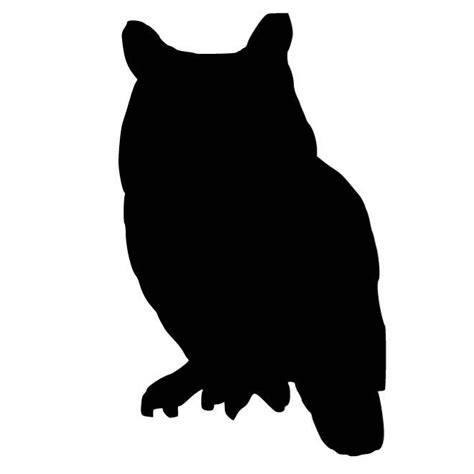 Owl Silhouette Vector At Collection Of Owl Silhouette