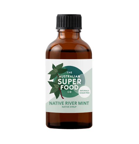Native River Mint Syrup The Australian Superfood Co
