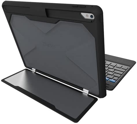 ZAGG Rugged Book Pro Keyboard Folio Case with Kickstand for 9.7 iPad