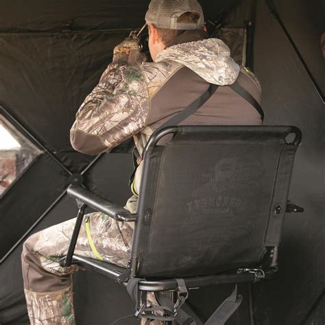 Bolderton 360 Comfort Swivel Hunting Blind Chair With Armrests 697303