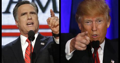 Romney Went After Trump Over His Tax Returns And Trump Got Mad