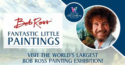Worlds Largest Bob Ross Artwork Exhibit Is Coming To North Carolina