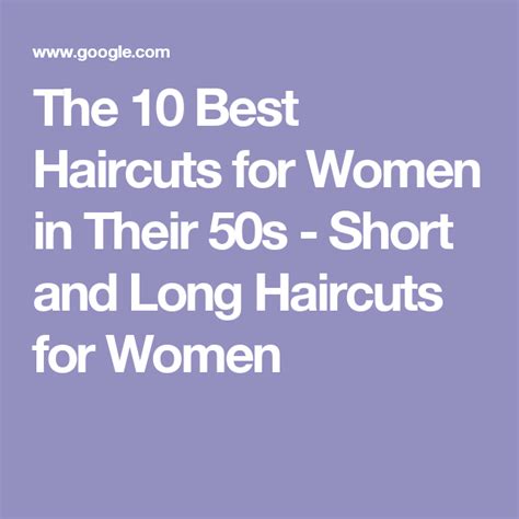The Best Haircuts For Women In Their 50s Allure Cool Haircuts Womens Haircuts Women