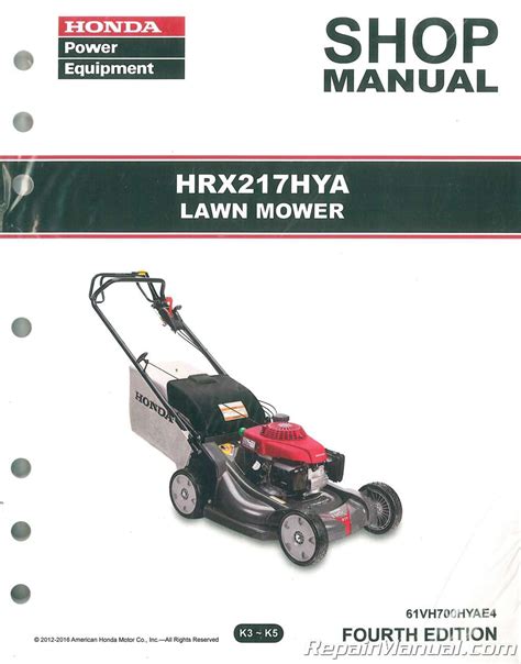 Honda Mower Hrx217 Parts