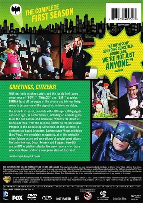 Batman The Complete First Season Dvd 1966 Dvd Empire