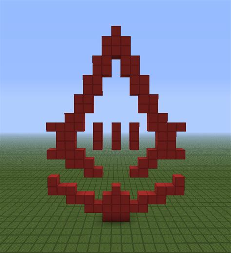 Minecraft Logo Pixel Art