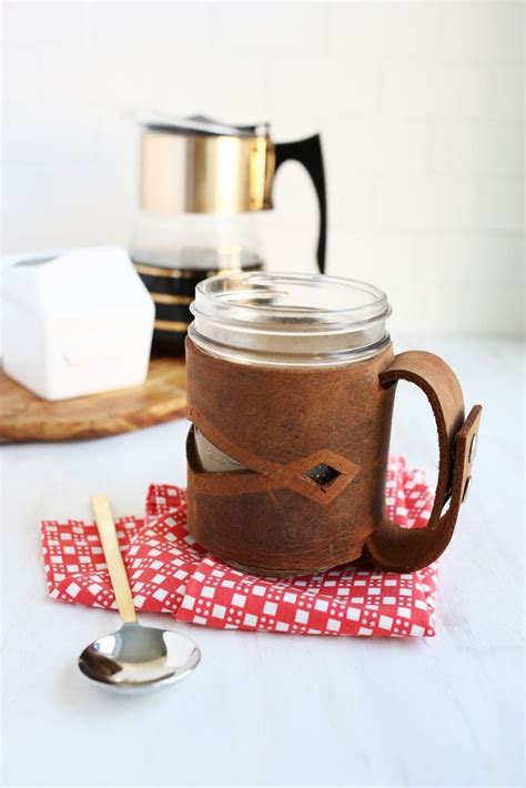 Unique leather gifts for men. Diy Mason Jar- 22 Innovative Ideas For Crafters - Home And ...