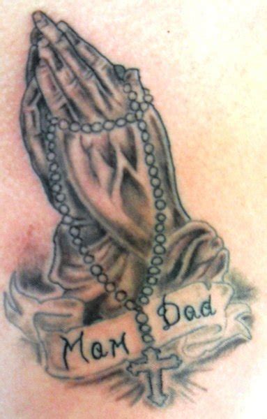 The praying hands tattoos are one of the most beautiful tattoos a person can have. Praying Hands Tattoo Designs ~ All About