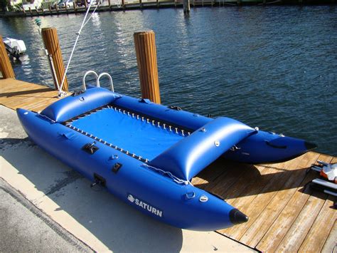 14 Inflatable Sail Catamaran Portable Sail Boat In A Bag Frameless