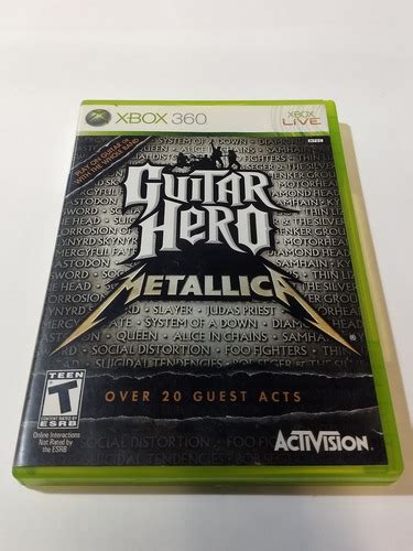 Guitar Hero Metallica Xbox 360 Mercadolibre