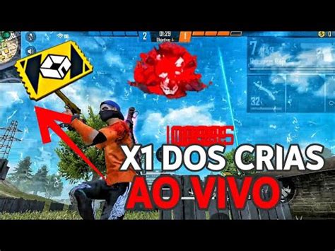 LIVE X1 DOS CRIAS AO VIVO 4X4 SALAS PERSONALIZADAS FREE FIRE YouTube