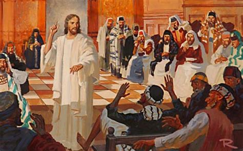 Domingo Iv Jesús Continúa En La Sinagoga De Nazaret Familia Franciscana
