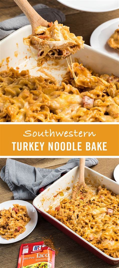 This Southern Turkey Noodle Bake Is The Perfect Side Dish For Thanksgiving